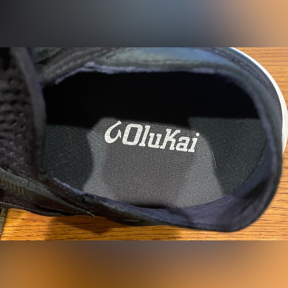 EUC Olukai Men’s Mio Li sneakers, black, size 9/42 - Picture 7 of 8